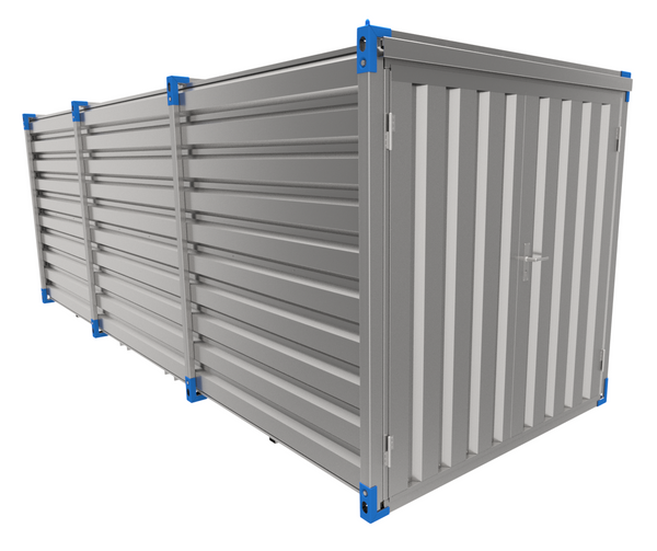 Container 6 m OSB-bund
